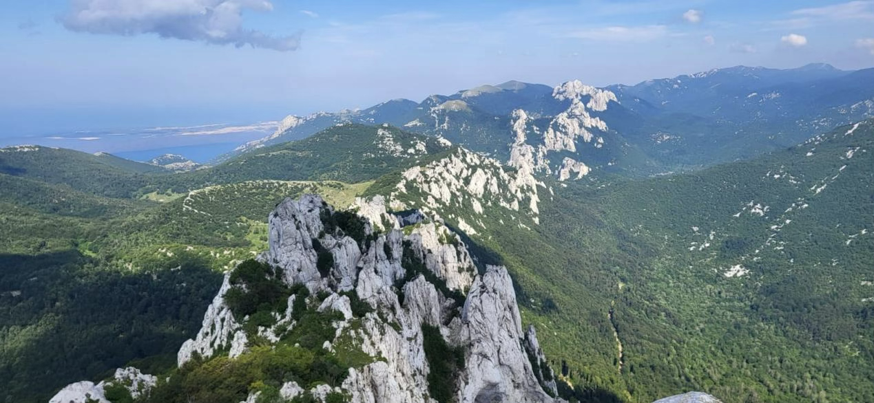 Pogled na Dabarske kukove sa Kize